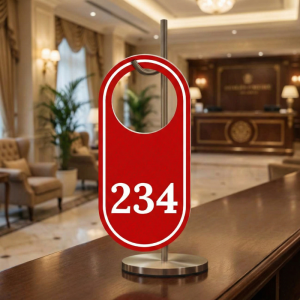 Šatní visačka, rozměr 50x80 mm