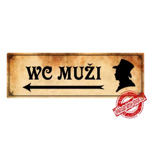 WC muži vlevo, 200x66mm Montana