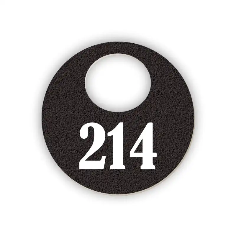 Šatní visačka, průměr 55 mm