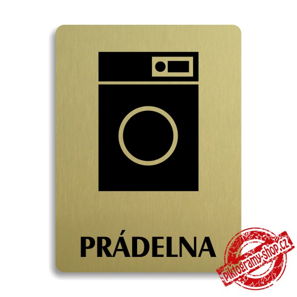 Piktogram Prádelna, 100x133mm