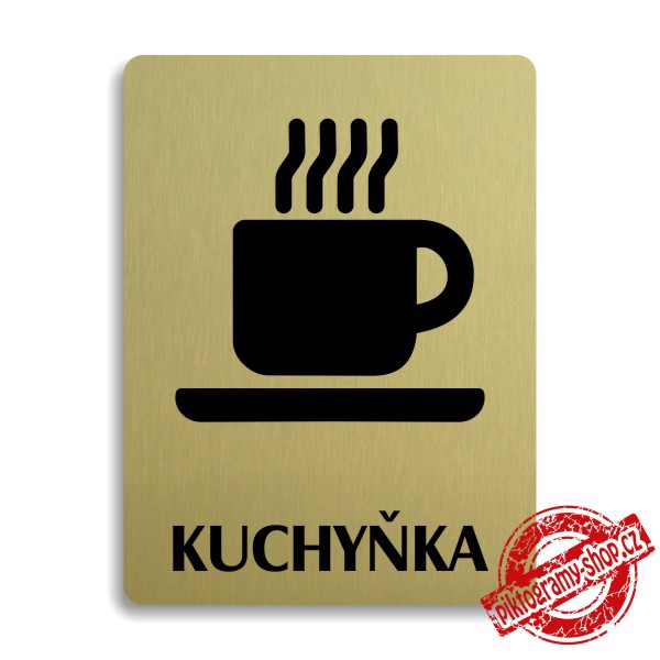 Piktogram Kuchyňka, 100x133mm
