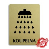 Piktogram Koupelna, 100x133mm 
