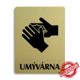 Piktogram Umývárna, 100x133mm 