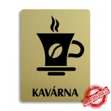 Piktogram Kavárna, 100x133mm 