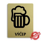 Piktogram Výčep, 100x133mm 