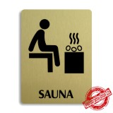 Piktogram Sauna, 100x133mm 