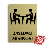 Piktogram Zasedací místnost, 100x133mm 