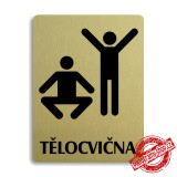Piktogram Tělocvična, 100x133mm 