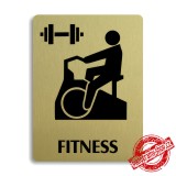 Piktogram Fitness, 100x133mm 