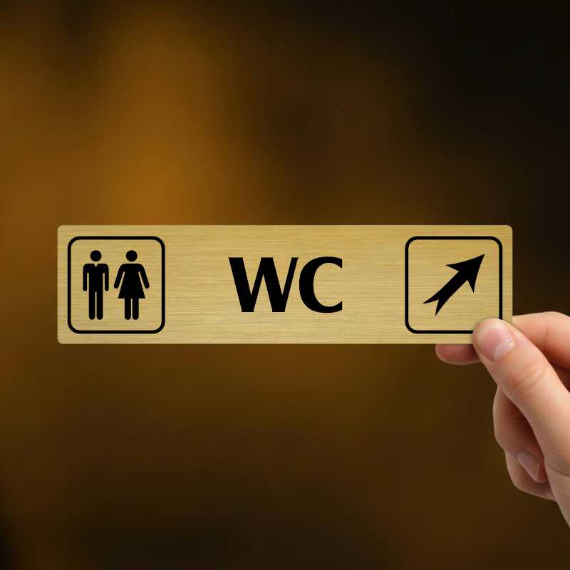 WC vpravo nahoru, Florida, zlatá