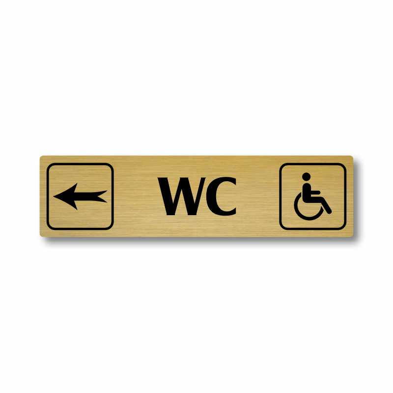 WC invalida vlevo, Florida, stříbrná