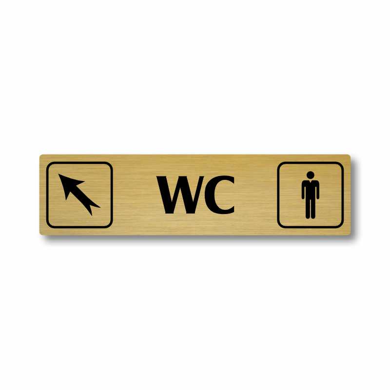 WC muži vlevo nahoru, Florida, stříbrná