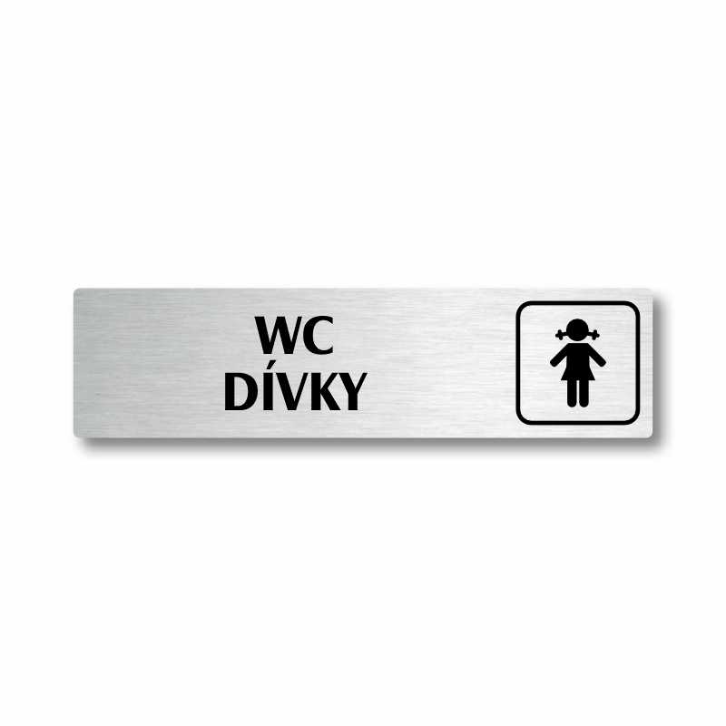 WC dívky, Florida, stříbrná