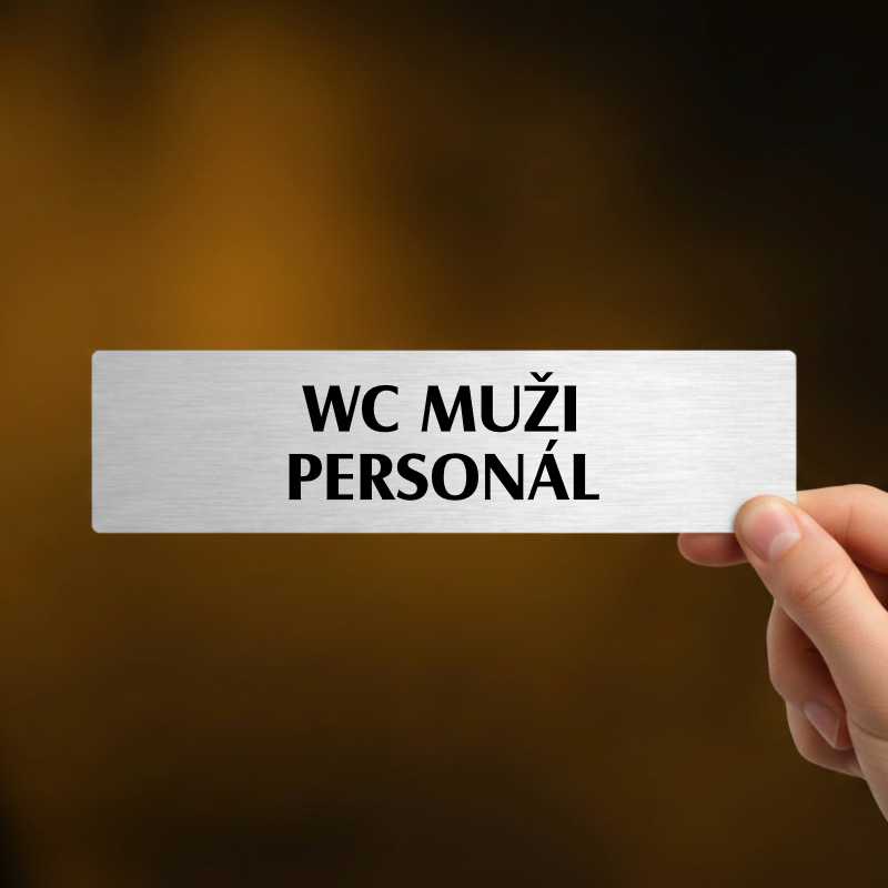 WC muži personál, Florida, zlatá