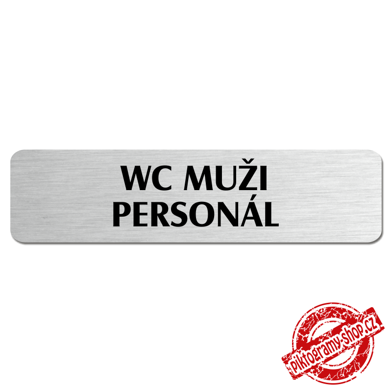 WC muži personál, Florida, zlatá