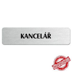 Kancelář, popiska, 180x45mm