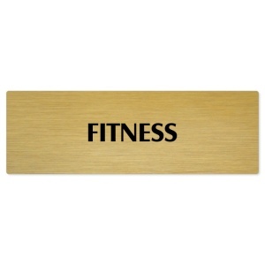 Fitness, 240x79mm, zlatá popiska 