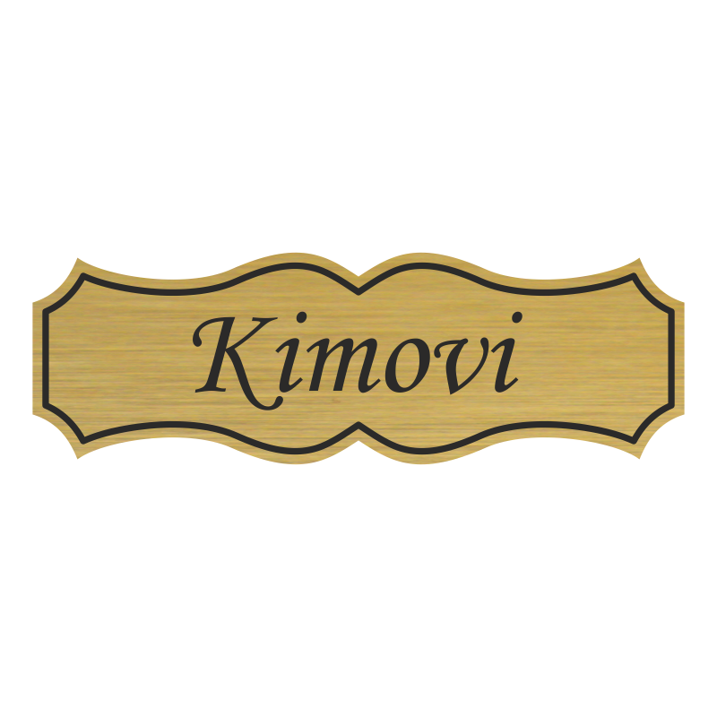 Jmenovka na dveře, typ 4