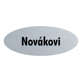 Jmenovka na dveře, typ 10