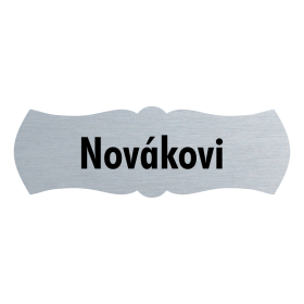Jmenovka na dveře, typ 8