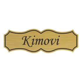 Jmenovka na dveře, typ 4