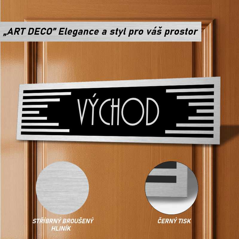 Cedulka na dveře - Východ