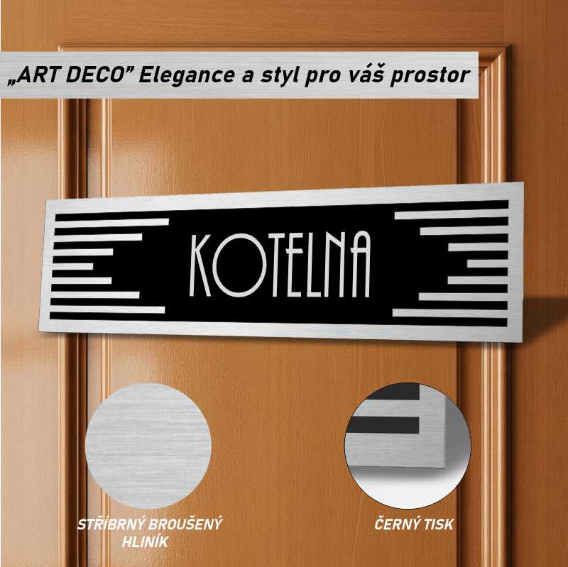 Cedulka na dveře - Kotelna