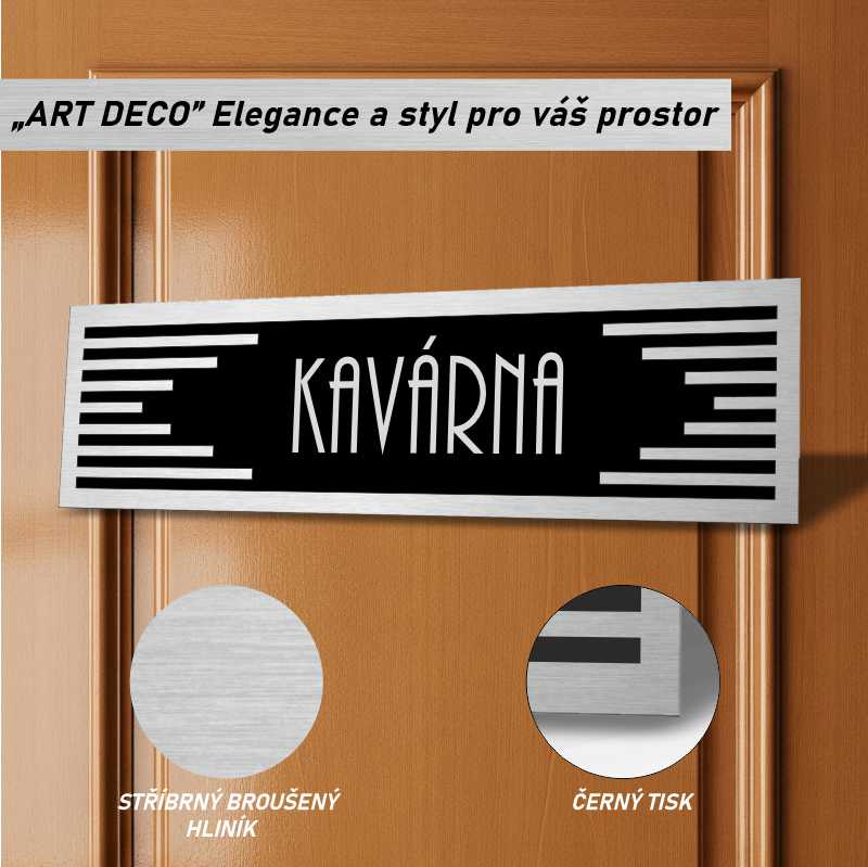 Cedulka na dveře - Kavárna
